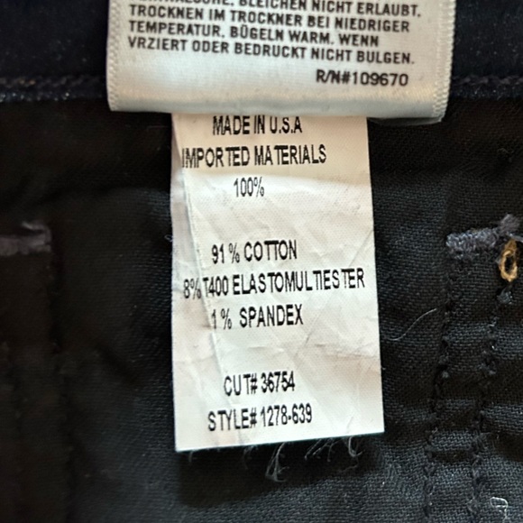 Like New COH Ava Straight Leg Jeans - Picture 11 of 11